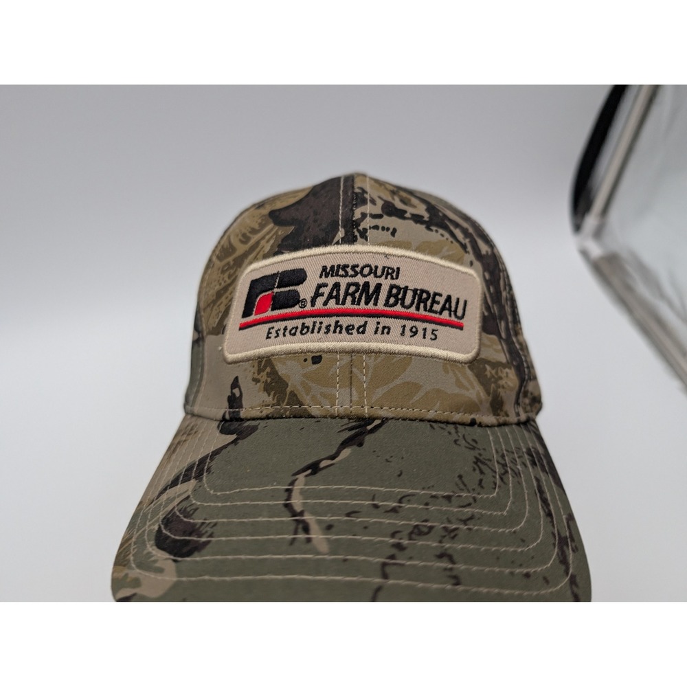 Missouri Farm Bureau Camo Baseball Hat Stylemaster Cotton Adjustable Cap